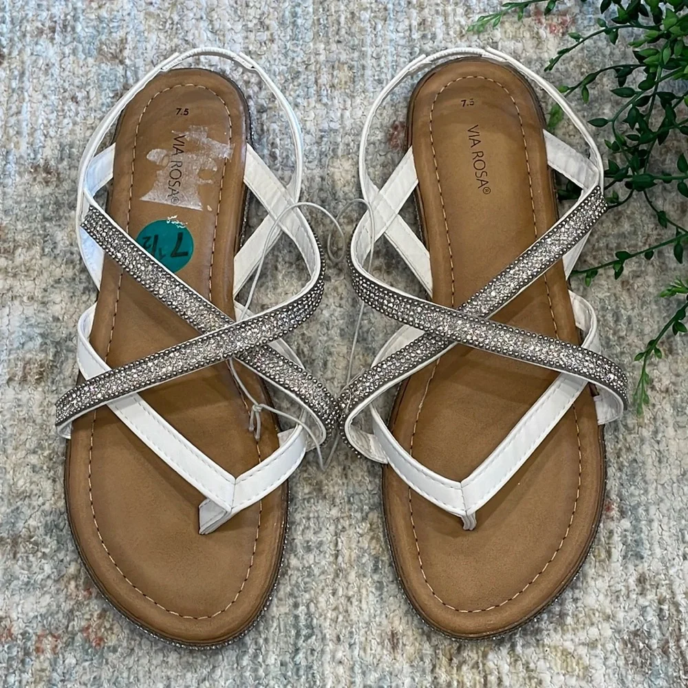 Via Rosa sandals - Picture 1 of 6